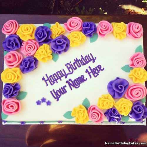 Download Birthday Cake Wishes For Sister With Name