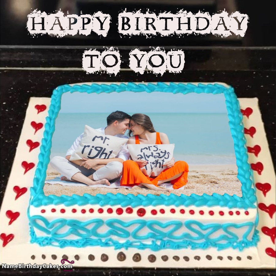 Happy Birthday Wishes For Friend With Photo On Cake