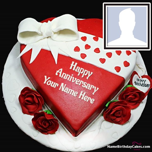 Get Free Marriage Anniversary Cake With Name