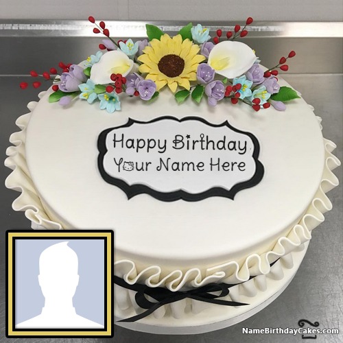 15+ Romantic Birthday Cake For Girlfriend With Name & Photo