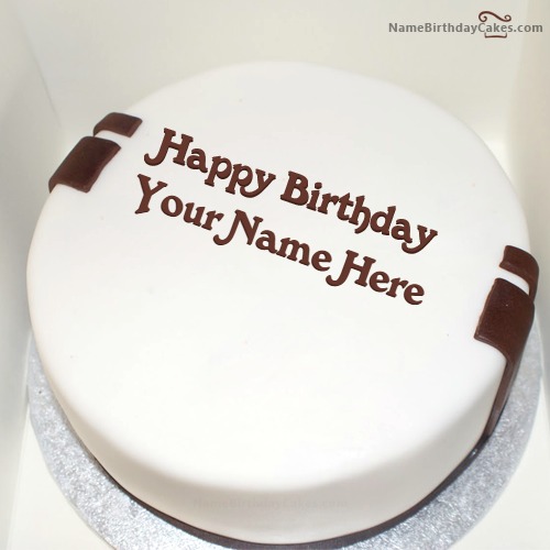 Birthday Cake for Husband With Name