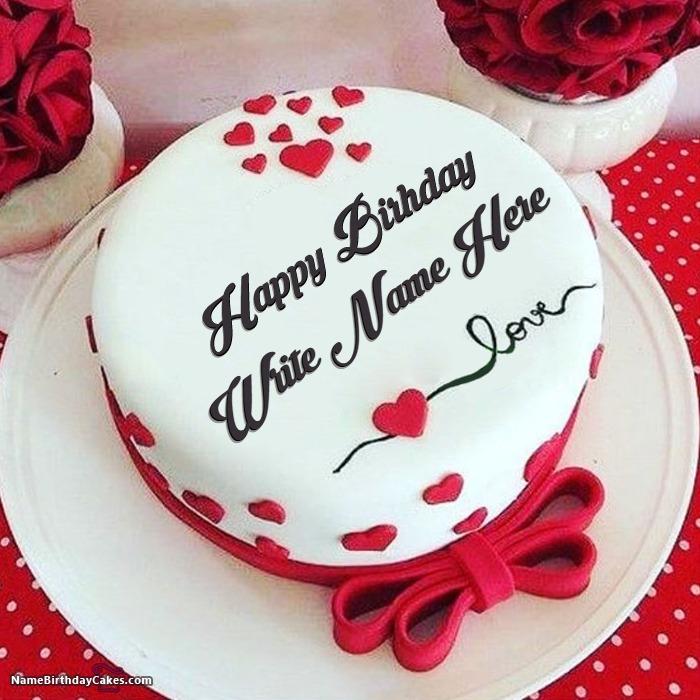 Virtual Birthday Cake With Name Free Download