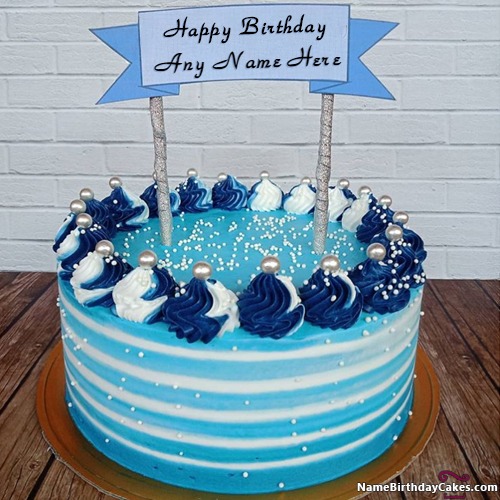 Write Name On Cake For Girl Birthday