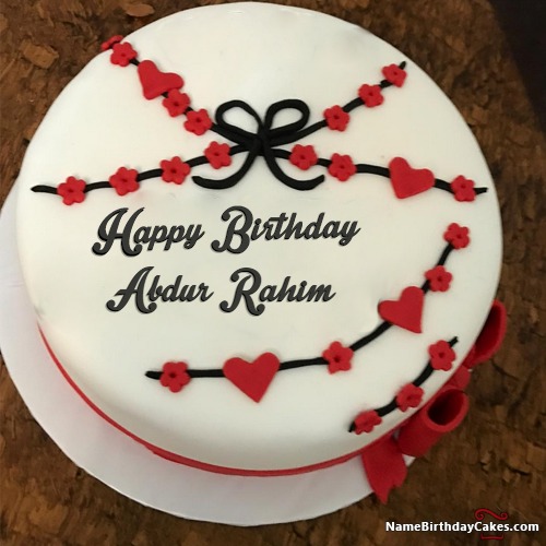 Happy Birthday Abdur Rahim Cakes, Cards, Wishes