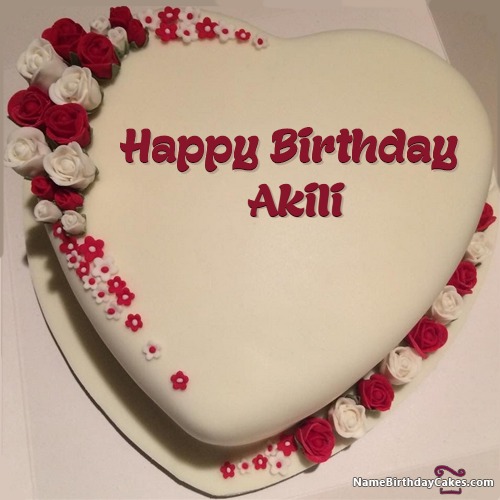 Happy Birthday Akili Cakes, Cards, Wishes