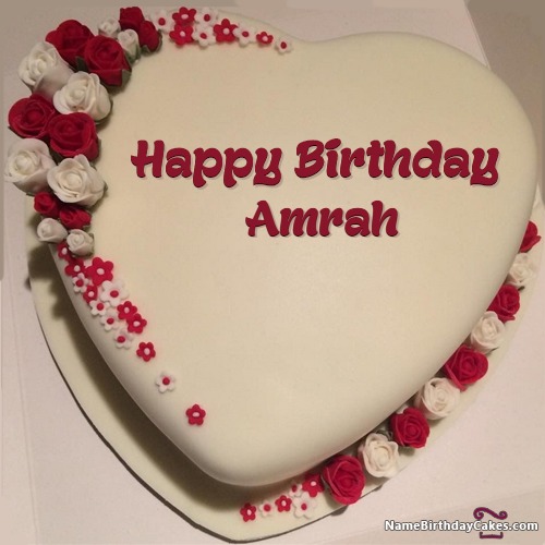 Happy Birthday Amrah Cakes, Cards, Wishes