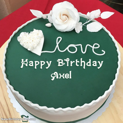 Happy Birthday Axel Cakes, Cards, Wishes