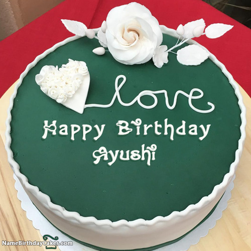 100+ HD Happy Birthday Ayushi Cake Images And Shayari