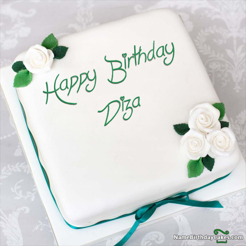 Happy Birthday Diza Cakes, Cards, Wishes