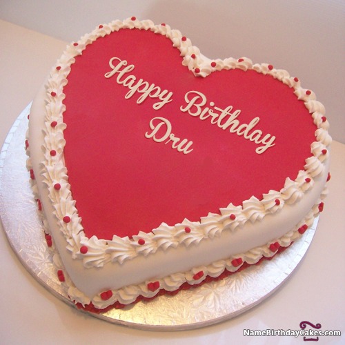 Happy Birthday Dru Cakes, Cards, Wishes