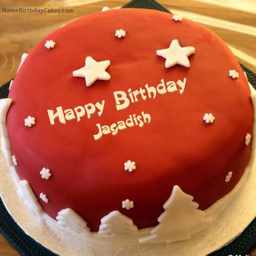 Happy Birthday Jagadish Cake Man - Greet Name