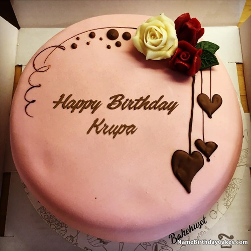 Happy Birthday Krupa Cakes, Cards, Wishes