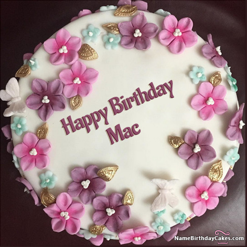 Happy Birthday Mac Cakes Cards Wishes