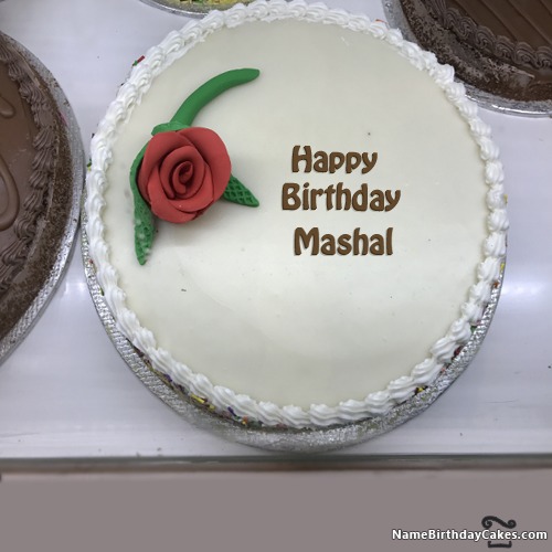 Happy Birthday Mashal Cakes Cards Wishes