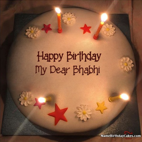 ❤️ Wish Birthday Cake For Bhabhi
