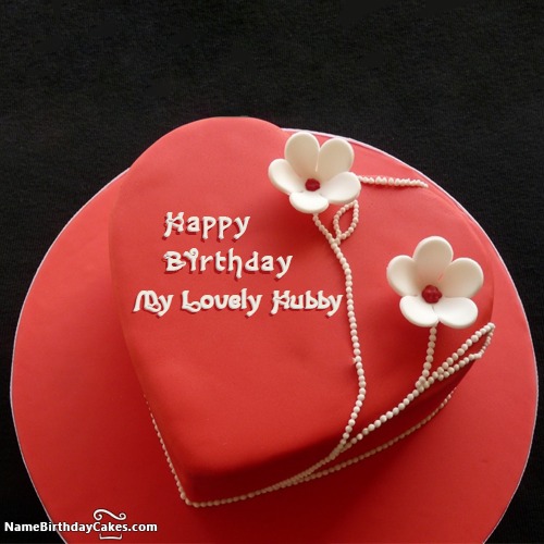 Happy Birthday My Lovely Hubby Cakes, Cards, Wishes