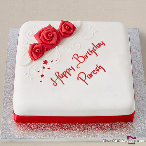 Happy Birthday Paresh Cakes Cards Wishes