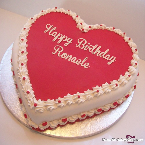 Happy Birthday Ronaele Cakes, Cards, Wishes