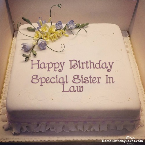 Happy Birthday Special Sister In Law Cakes, Cards, Wishes