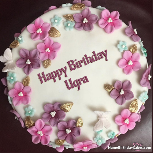 Happy Birthday Ugra Cakes, Cards, Wishes