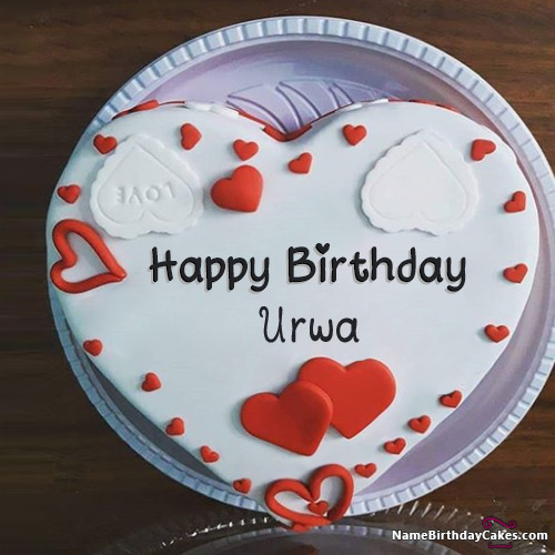 Happy Birthday Urwa Cakes, Cards, Wishes