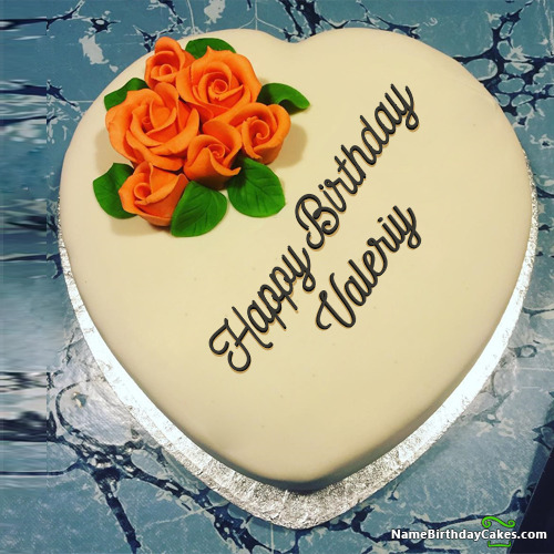 Happy Birthday Valeriy Cakes Cards Wishes