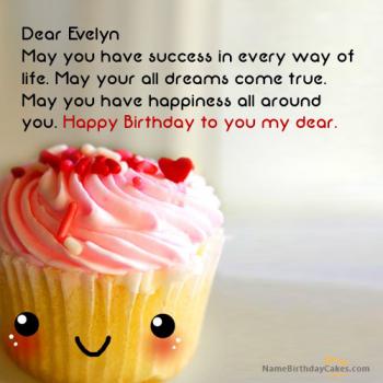 Happy Birthday Evelyn - Video And Images