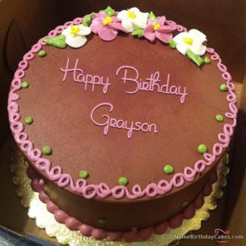 Image result for birthday cake grayson
