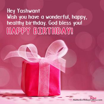 Happy Birthday Yashwant - Video And Images