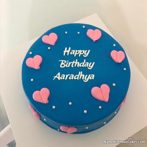 Happy Birthday Aaradhya Cake Images - Download & Share