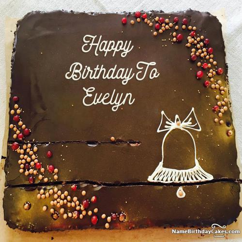 Happy Birthday Evelyn Cake Images - Download & Share