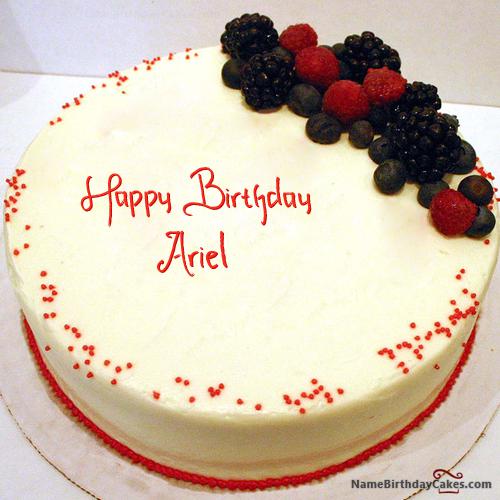 Happy Birthday Ariel - Video And Images